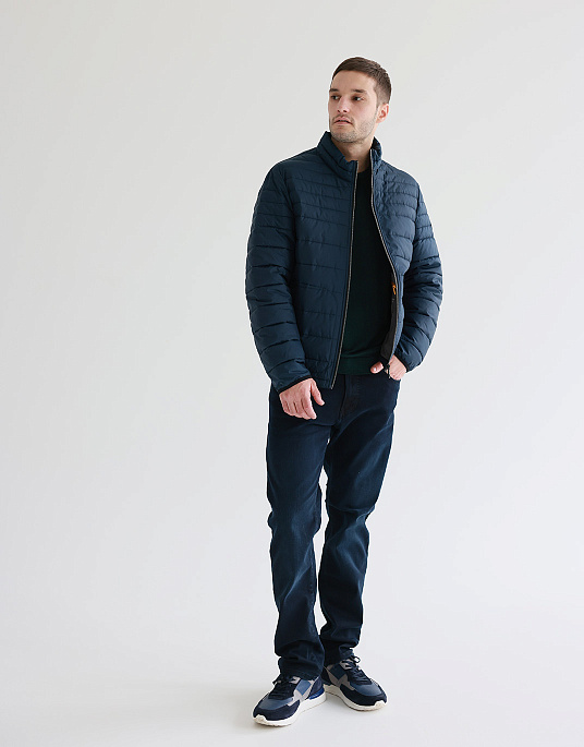 Куртка коротка Bugatti у синьому кольорі