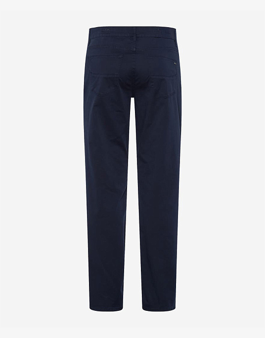 Мужские брюки – флеты Brax модель Cadiz ULTRALIGHT в тёмно-синем цвете