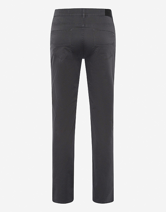 Мужские брюки – флеты Brax модель Cadiz ULTRALIGHT серого цвета