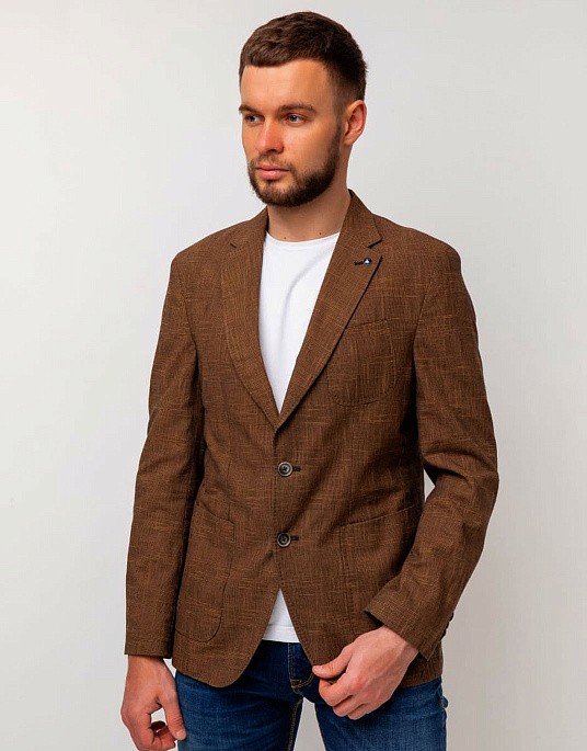 Пиджак  Pierre Cardin в коричневом цвете