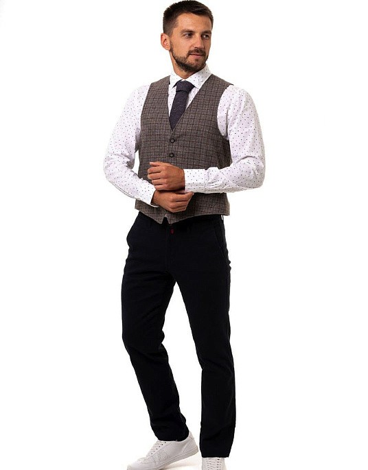 Жилет Pierre Cardin із колекції Le Bleu у коричневому кольорі