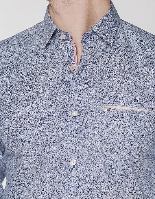 Рубашка Pierre Cardin  в белом цвете