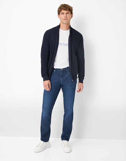 Чоловічі джинси Brax CADIZ ULTRALIGHT у темно-синьому кольорі