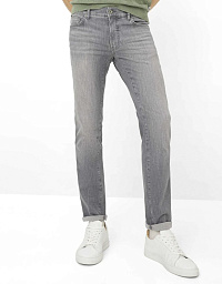 Мужские джинсы Brax модель CHUCK, серого цвета