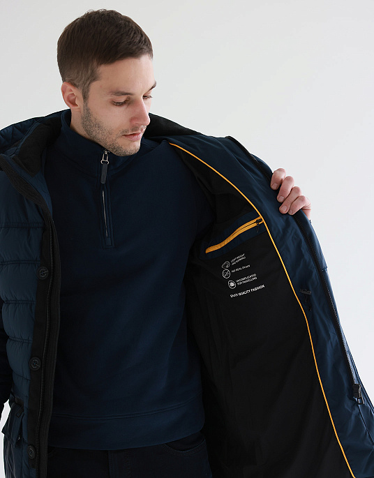 Куртка – парка со съемным капюшоном от Bugatti