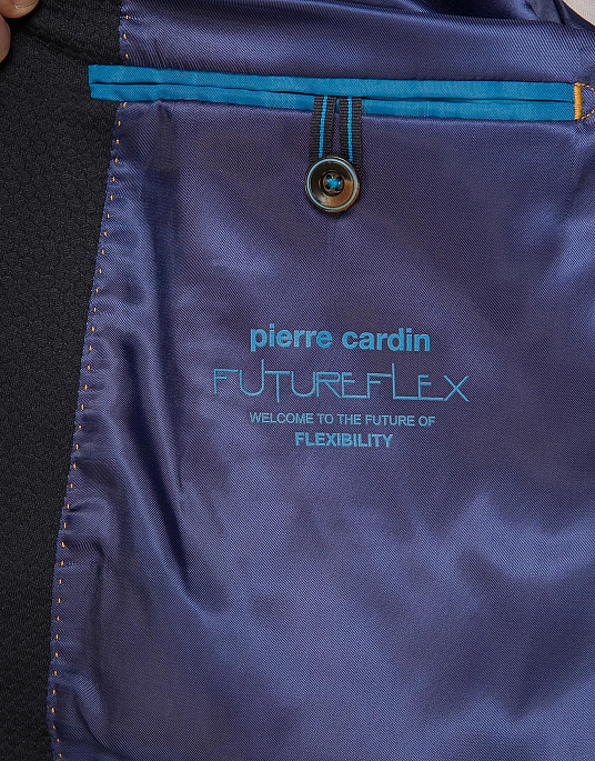 Піджак Pierre Cardin із колекції Future Flex у темно-синьому кольорі