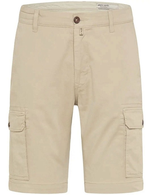 Шорти Pierre Cardin з косими кишенями в бежевому кольорі