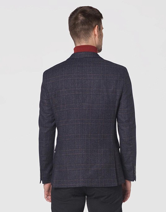 Піджак Pierre Cardin у синьому кольорі у клітку