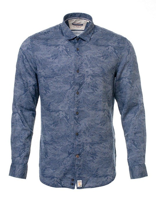 Сорочка Pierre Cardin із серії Denim Story у синьому кольорі