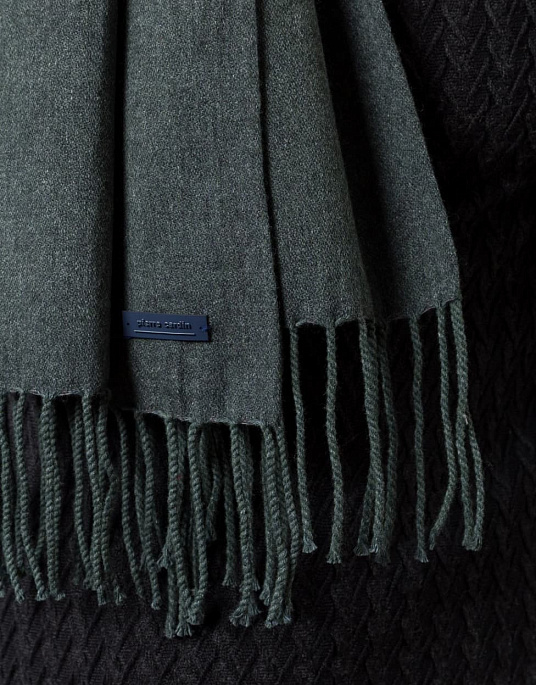 Шарф Pierre Cardin з колекції Future Flex в кольорі хакі