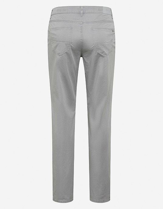 Мужские брюки-флеты Brax CADIZ ULTRALIGHT серого цвета