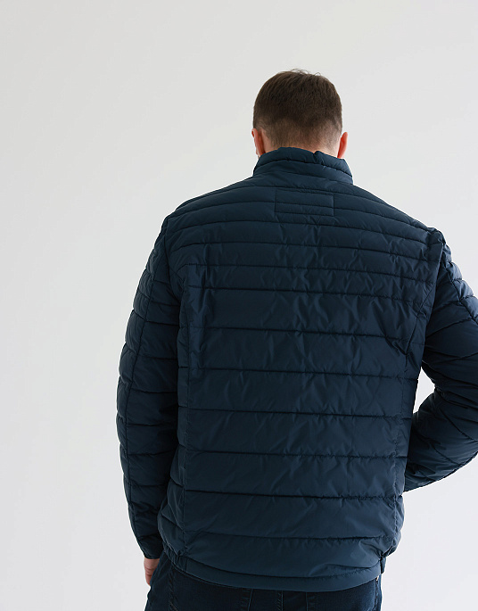 Куртка коротка Bugatti у синьому кольорі