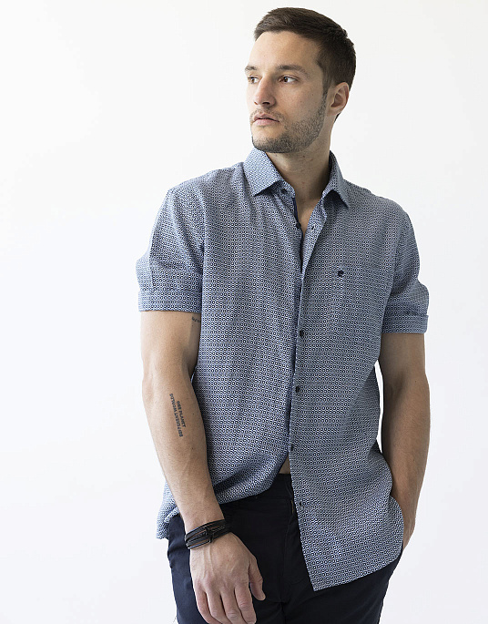 Рубашка Pierre Cardin с коротким рукавом