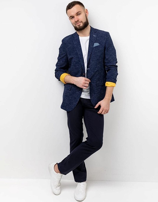 Піджак Pierre Cardin з колекції Air Touch в синьому кольорі