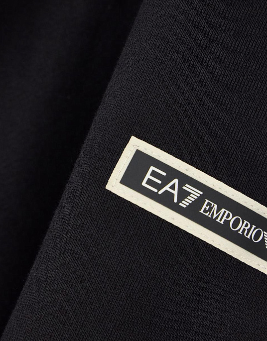 Чоловічі спортивні штани EA7 Emporio Armani у чорному кольорі