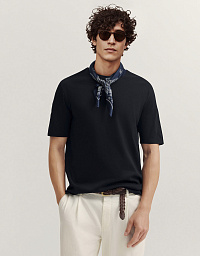 Футболка Bugatti у темно - синьому кольорі