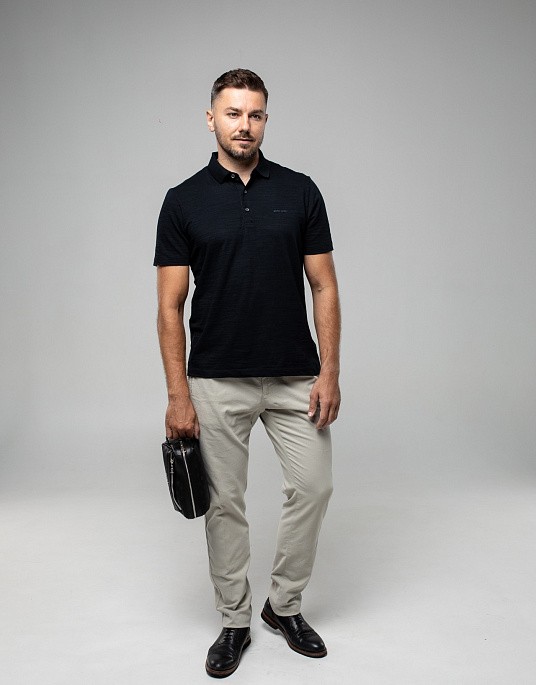 Брюки-флети з ексклюзивної колекції Le Bleu у бежевому кольорі