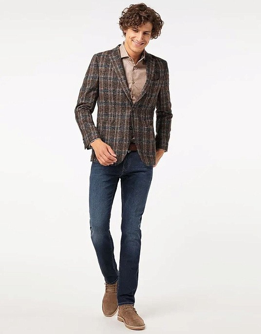 Піджак  Pierre Cardin у коричневому кольорі