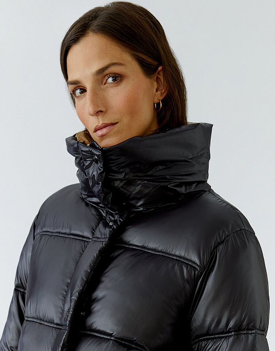 Жіноча куртка OUI Ultra Warm чорного кольору, фото 3
