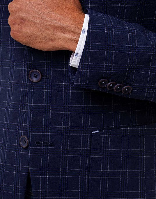 Піджак Pierre Cardin із колекції Air Touch у синьому кольорі