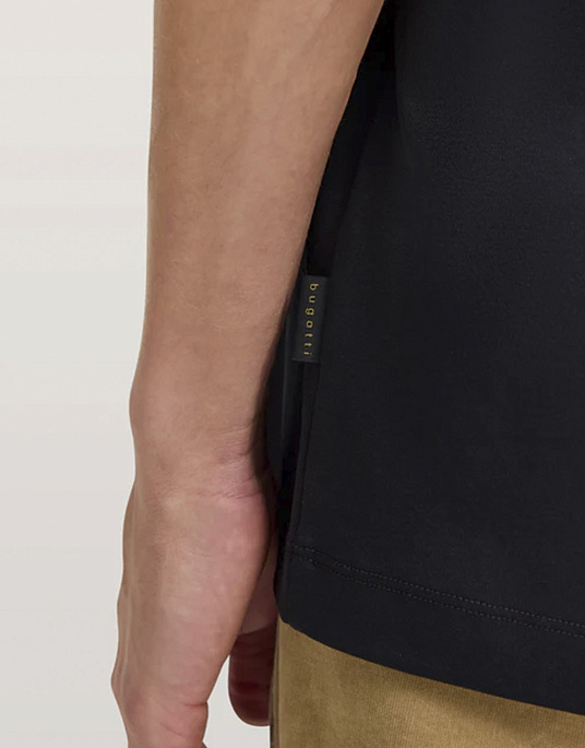 Футболка Bugatti черного цвета