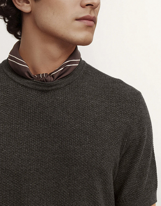 Фактурна футболка Bugatti