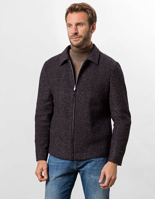 Укороченное пальто  Pierre Cardin из коллекции Future Flex в коричневом цвете