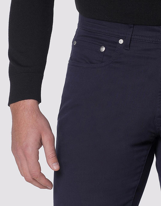 Брюки- флэты Pierre Cardin из серии Forever Blue в синем цвете