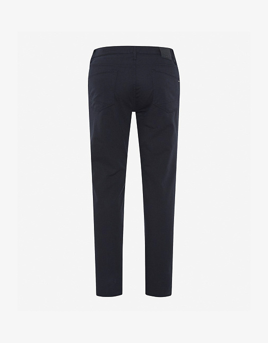 Мужские брюки – флеты Brax, модель Chuck Modern Fit, синего цвета