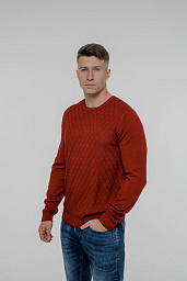 Джемпер Pierre Cardin с плетением "ромб"