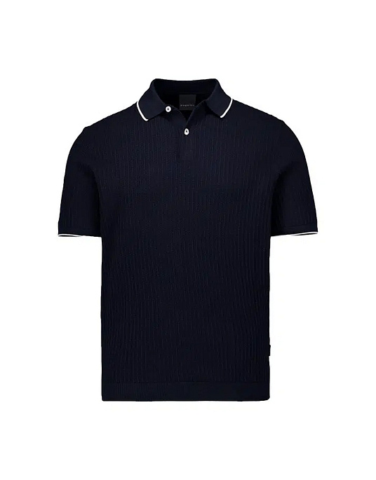 Чоловіче поло Bugatti у темно-синьому кольорі