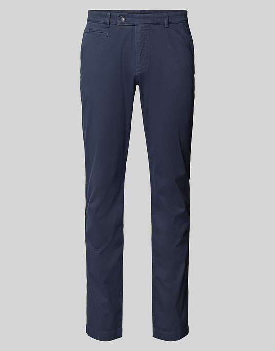Мужские брюки-чиносы Bugatti синего цвета
