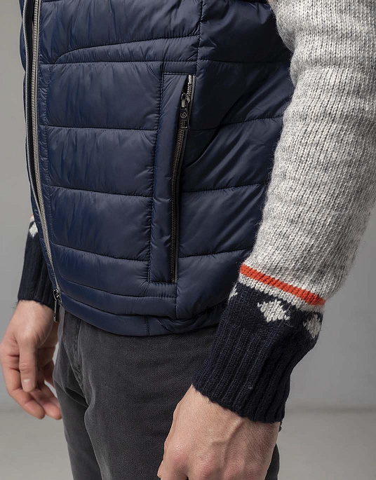 Жилет Bugatti в темно-синем цвете