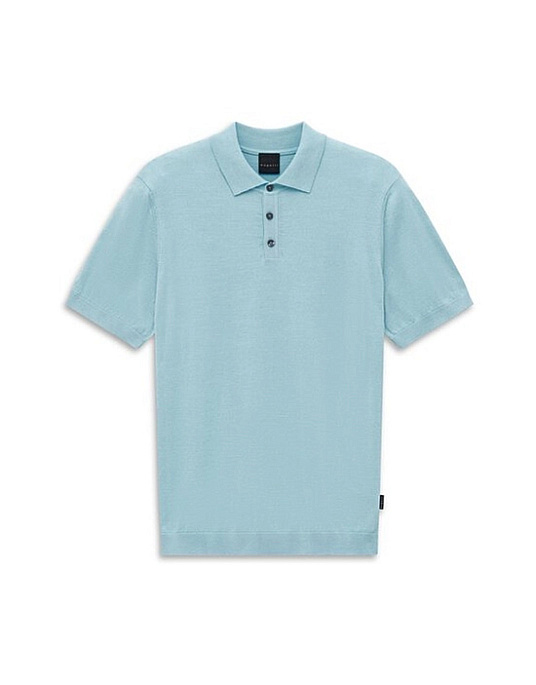 Мужское поло Bugatti голубого цвета