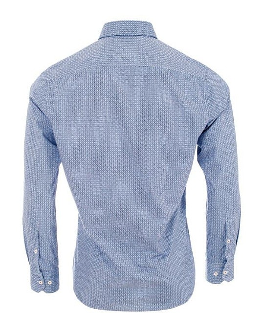 Сорочка  Pierre Cardin у блакитному кольорі з принтом