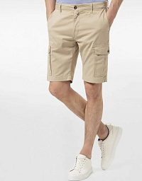Шорти Pierre Cardin з косими кишенями в бежевому кольорі
