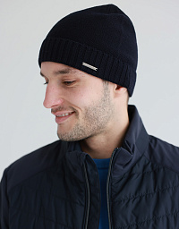 Шапка Bugatti в синем цвете