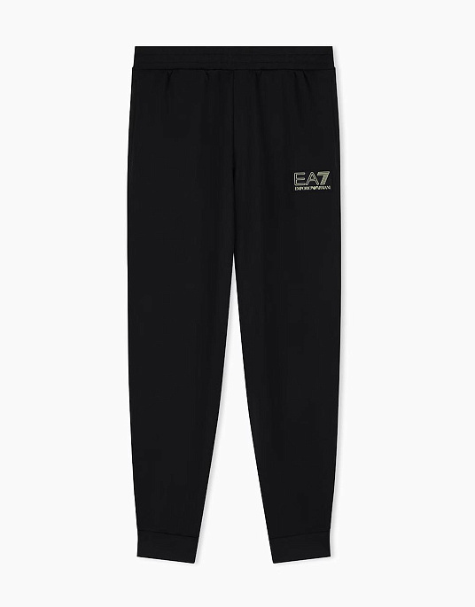 Чоловічий спортивний костюм EA7 Emporio Armani у чорному кольорі