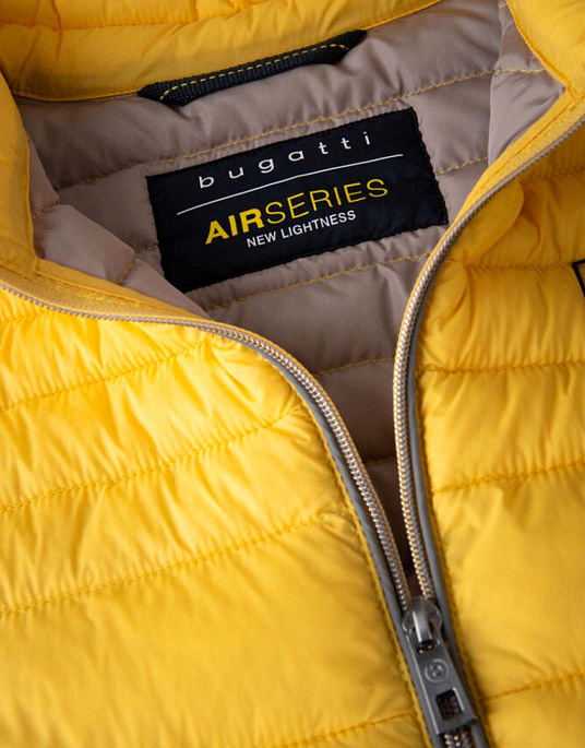 Жилет Bugatti в желтом цвете