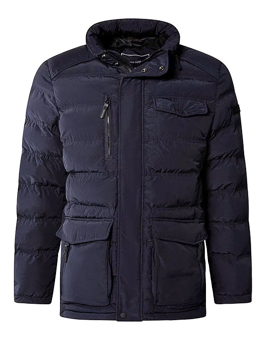 Классическая куртка Pierre Cardin синего цвета